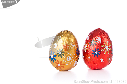 Image of chocolate easter eggs