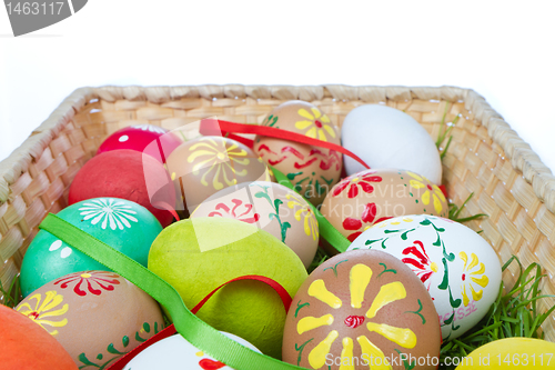 Image of painted easter eggs