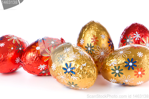 Image of chocolate easter eggs