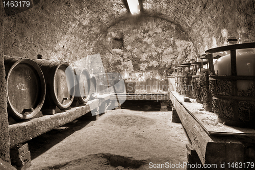 Image of wine cellar