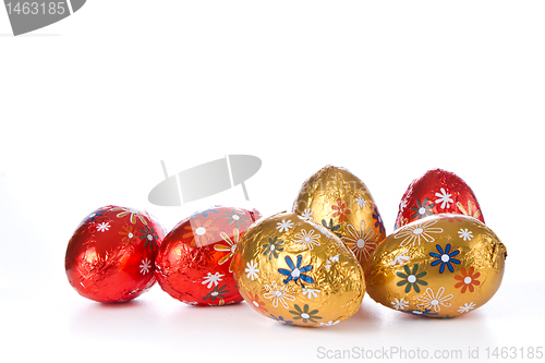 Image of chocolate easter eggs