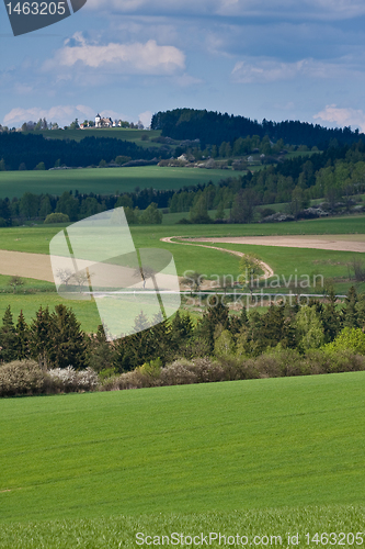 Image of green field