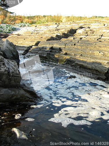 Image of rocks and water