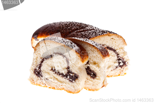 Image of Bun with poppy seeds