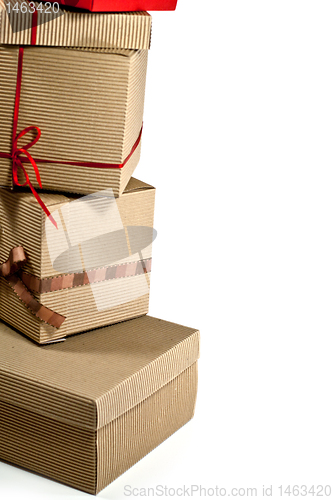 Image of stack of cardboard boxes