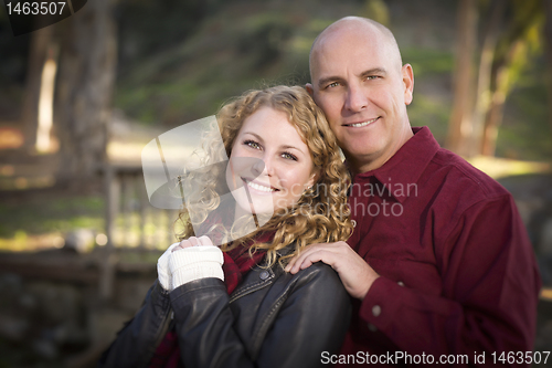 Image of Loving Daughter and Father Portrait