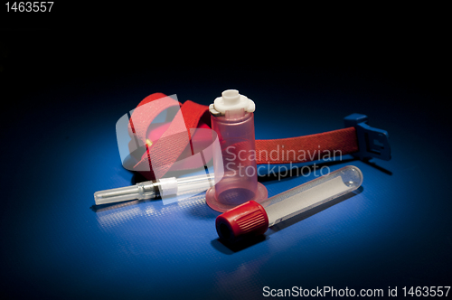 Image of Blood examples making equipment
