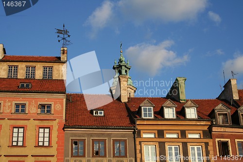 Image of Warsaw roofs