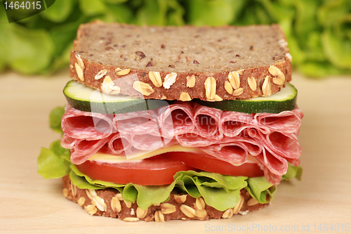 Image of Salami Sandwich