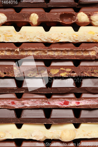 Image of Stack of chocolate