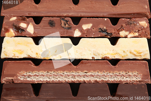 Image of Stack of chocolate