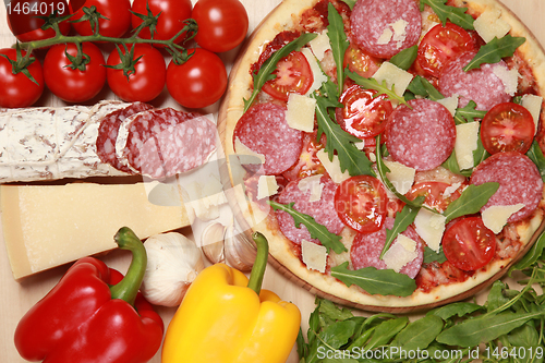 Image of Pizza Salami