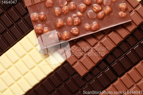 Image of Different sorts of chocolate