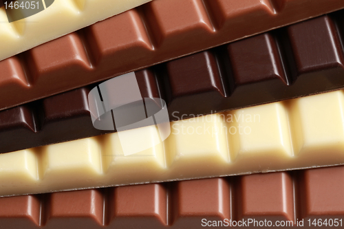 Image of Stack of chocolate