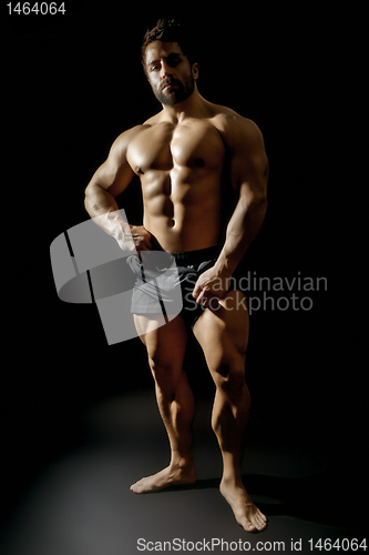 Image of bodybuilding man