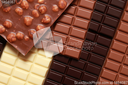 Image of Stack of chocolate