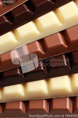 Image of Stack of chocolate