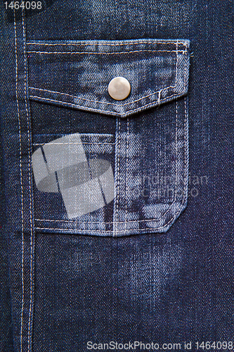 Image of jeans pocket