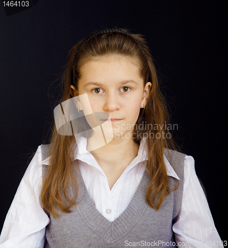 Image of portrait of a girl