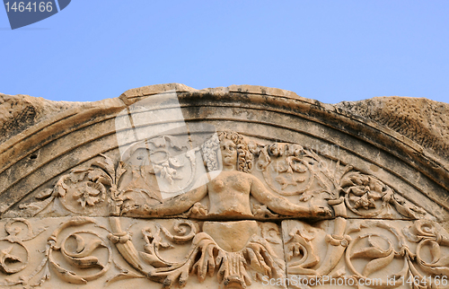 Image of Deatail of the Temple of Hadrian