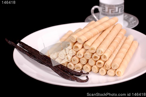 Image of Vanilla Viennese wafers