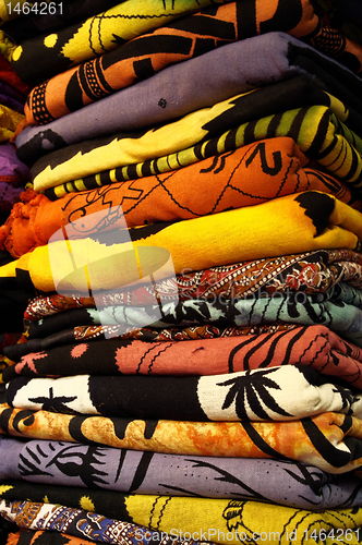 Image of cloth from a eat market