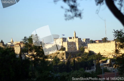 Image of David tower in jerusalem