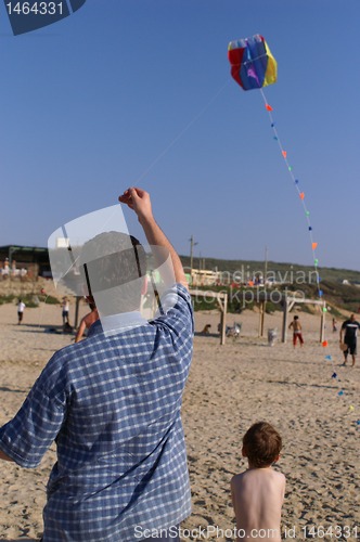 Image of kite flying 