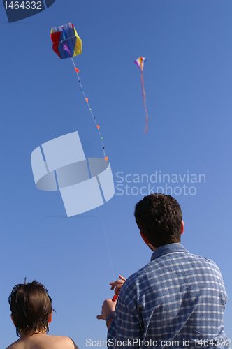 Image of kite flying 