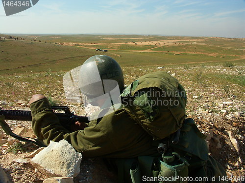 Image of Israeli soldier