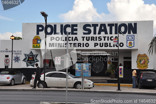 Image of Police Station in Cancun