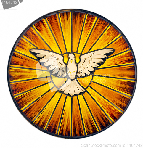 Image of Holy Spirit Stained Glass