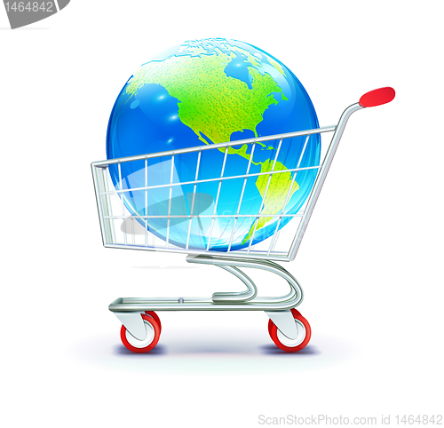Image of globle shopping