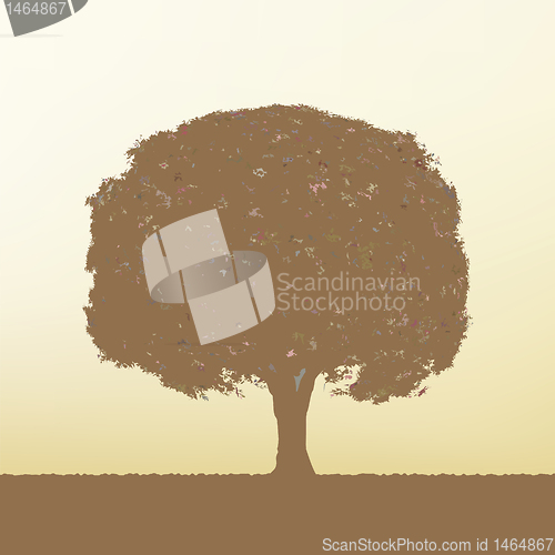 Image of Floral vintage background. EPS 8