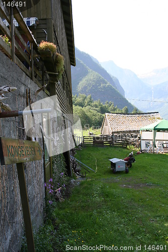 Image of The old royal road in Norway