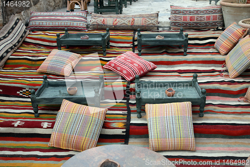 Image of Hammamet. Tunisia. Medina and "Sidi Bou Said" cafe