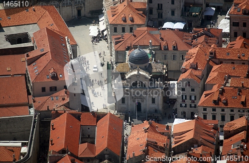 Image of Saint Blaise church. Dubrovnik Croatia