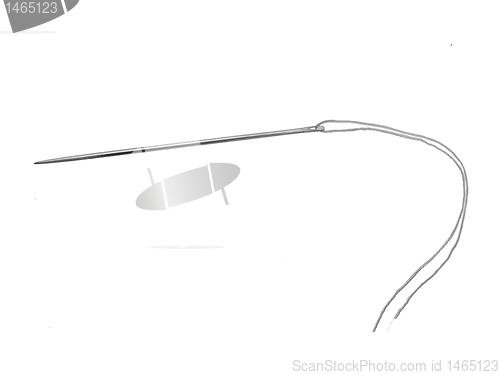Image of needle with thread