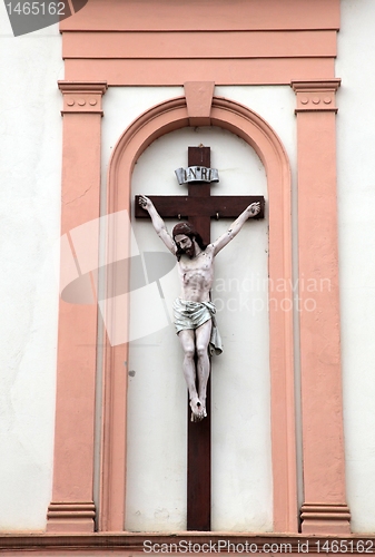 Image of Jesus crucified on the cross