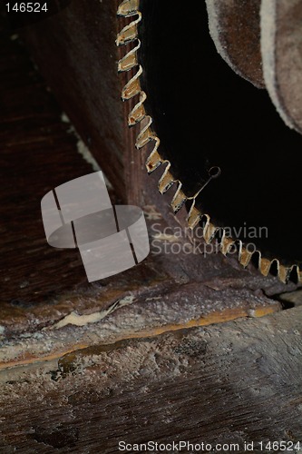 Image of Detail of circular saw