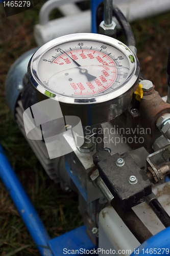 Image of Barometer on machine