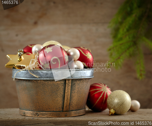 Image of christmas decorations