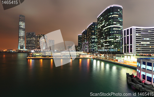 Image of Kowloon night view