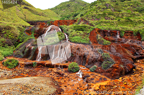 Image of Golden Waterfall