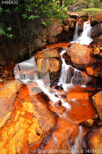 Image of Golden Waterfall
