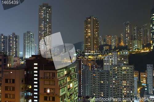 Image of Hong Kong city downtown