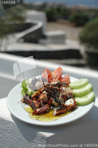 Image of grilled octopus