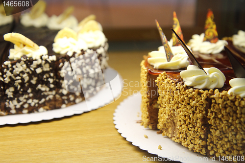 Image of two birthaday cakes