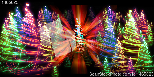 Image of christmas forest