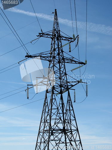 Image of electricity pillar